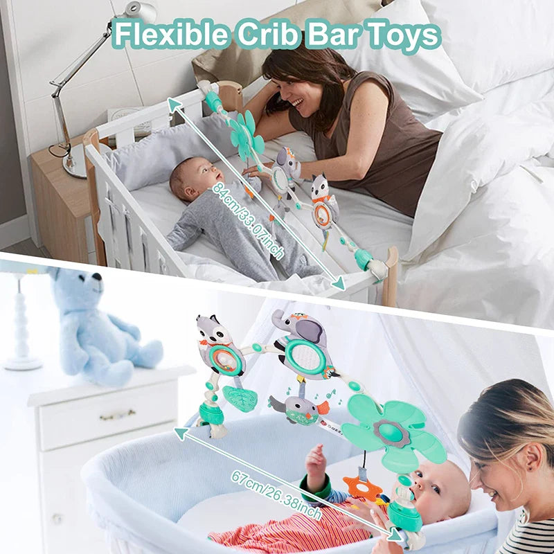 Tiny Tunes – Musicale e mobile – Tenditore del carrello del passeggino