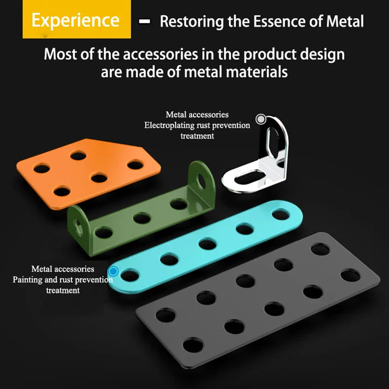 MetalBuild – Robusto ed educativo – Set di veicoli da costruzione