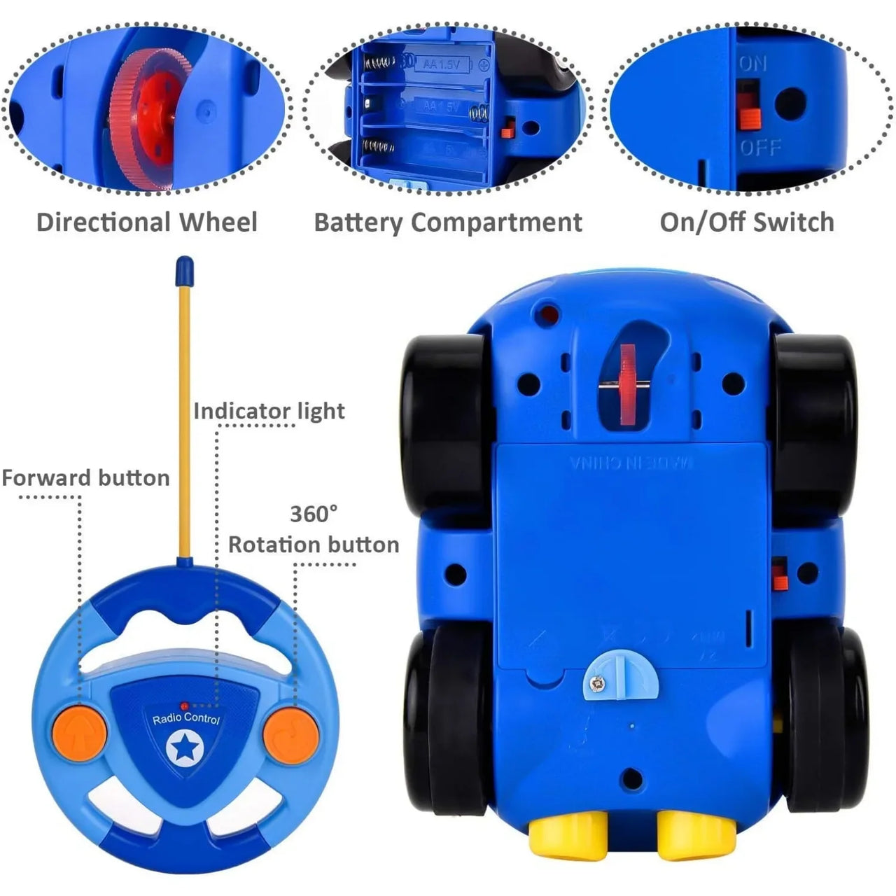 Police Toy Car™ - Divertimento da corsa - Auto giocattolo della polizia