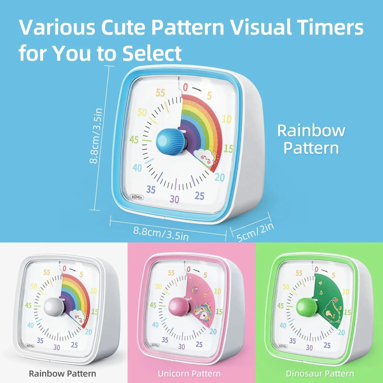 Visual Timer – Colorato e tranquillo – Timer per bambini