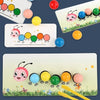 Wooden Clip Beads™ – Divertimento colorato – Giocattolo per colorare e per le abilità motorie