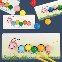 Thumbnail for Wooden Clip Beads™ – Divertimento colorato – Giocattolo per colorare e per le abilità motorie
