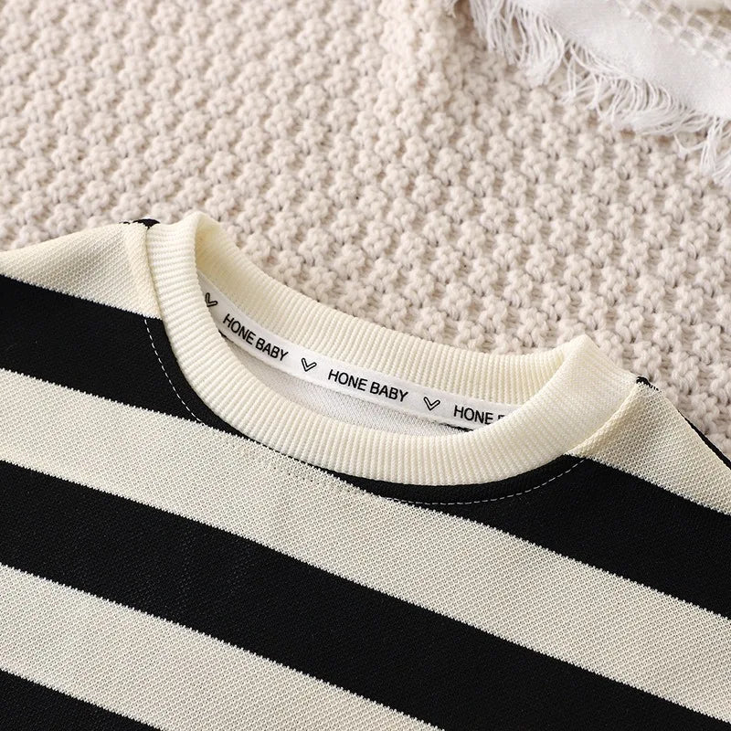 Mini Fashion™ - Divertimento a righe - Set di abiti in cotone