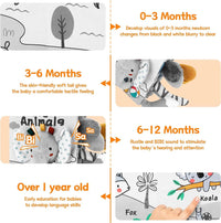 Thumbnail for Soft Sensory Book – Sentire e scoprire - Libretto per bambini