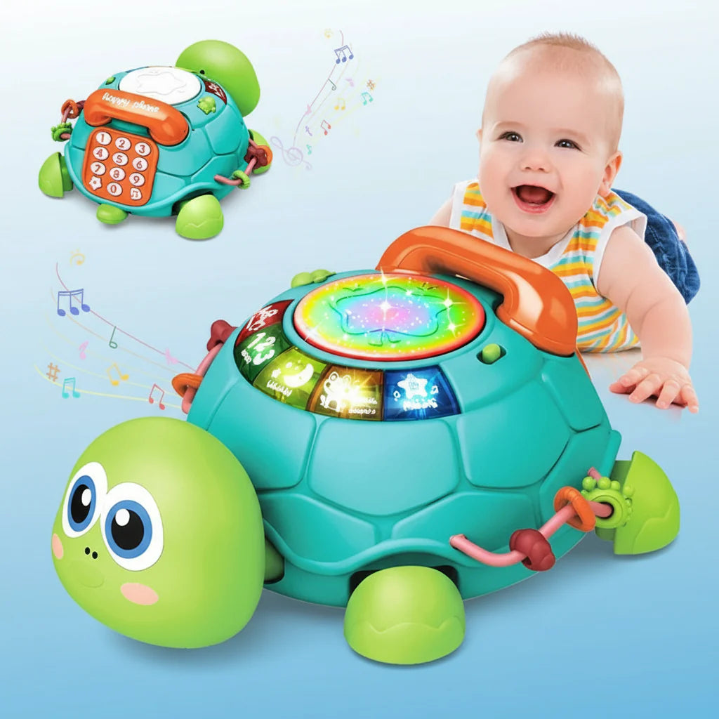 SmartTurtle – Interattivo e musicale - Tartaruga giocattolo con canzoni