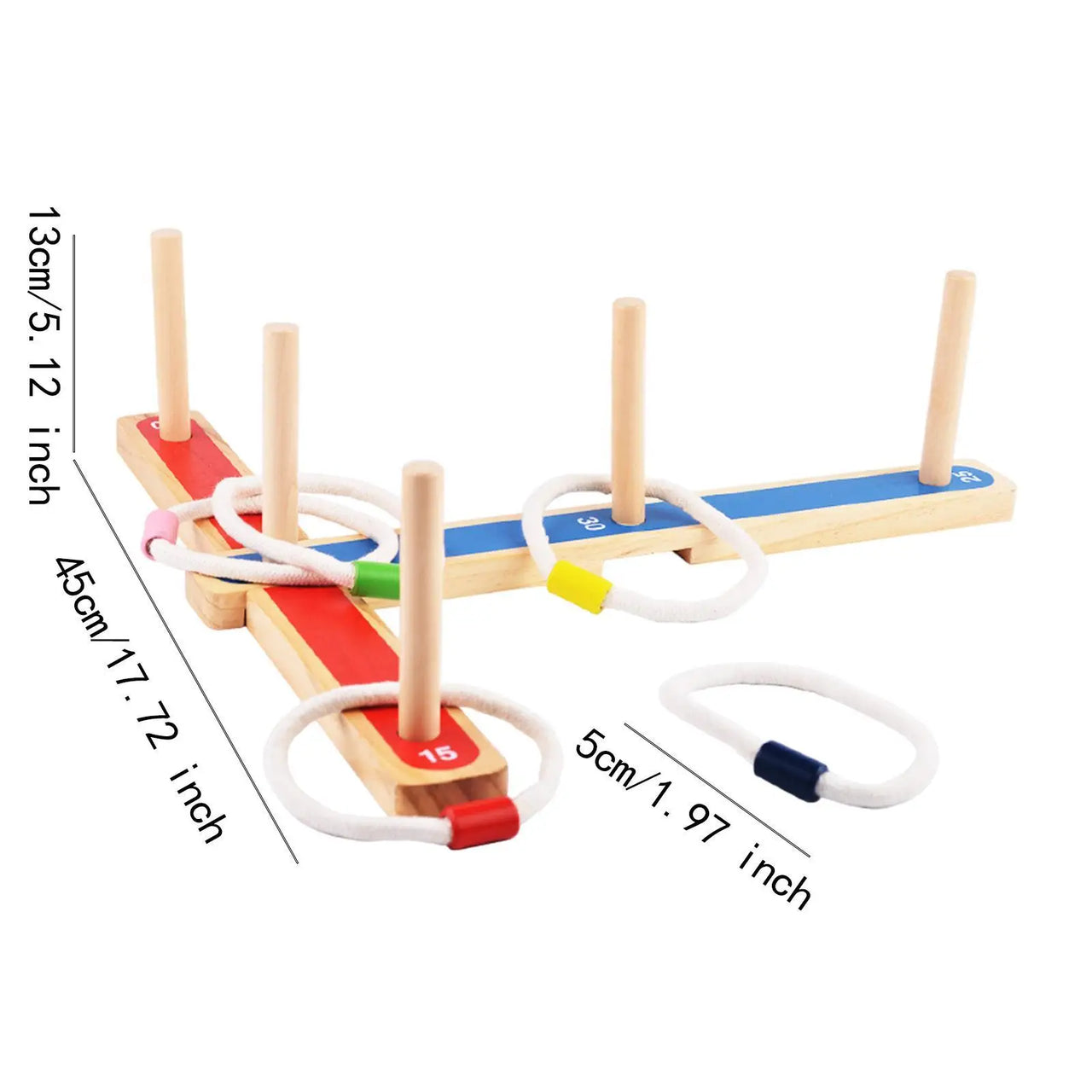 RingToss – Sportivo e divertente – Gioco del lancio degli anelli