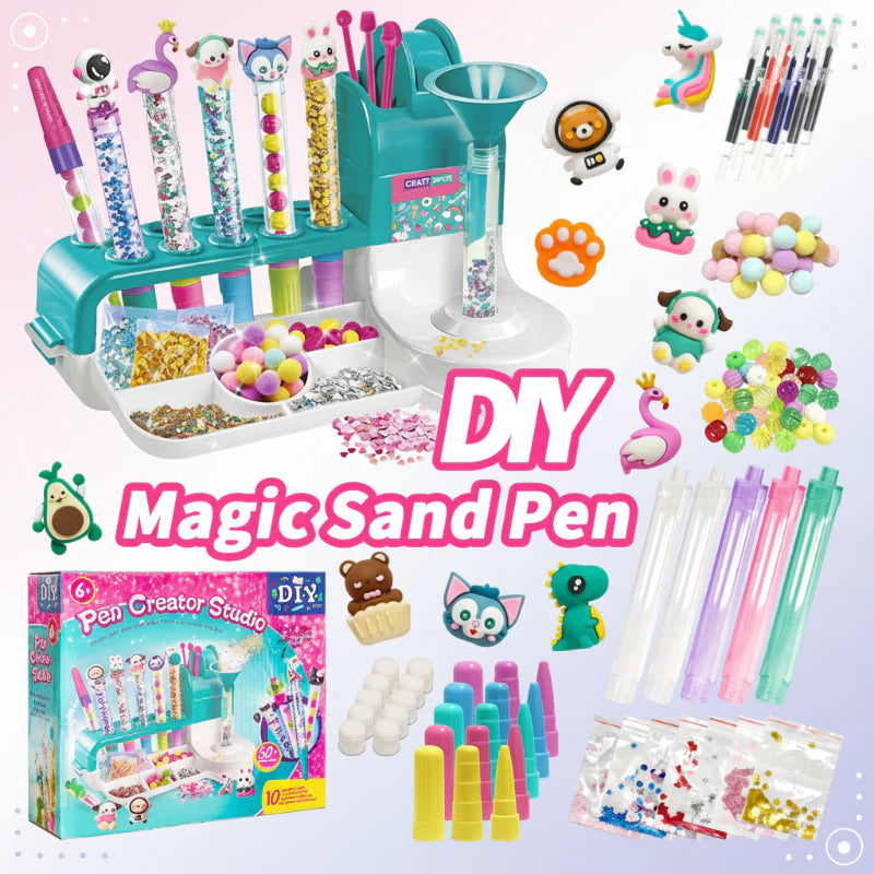 DIY Sand Art Pen – Creativo e istruttivo – Set di gioco Pen Creator