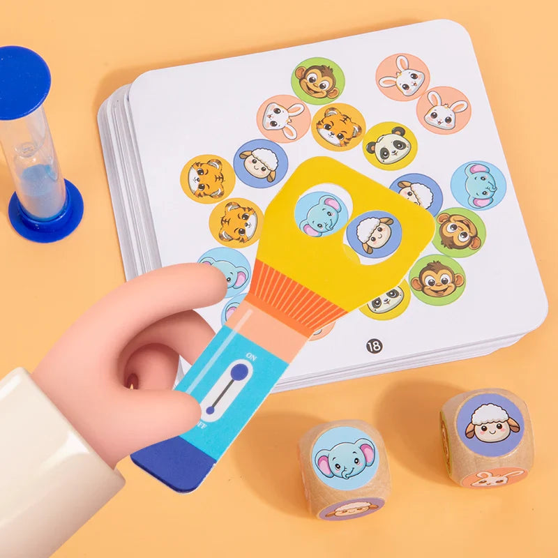 Puzzle Duel™ - Veloce e intelligente - Gioco da tavolo interattivo di reazione