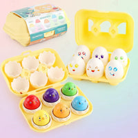 Thumbnail for Montessori 3D Eggs Puzzle – Divertente per Pasqua - Gioco di smistamento delle uova