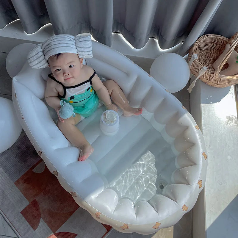 Blow Up Baby Bath™ - Praticità e comodità - Bagnetto gonfiabile per bambini