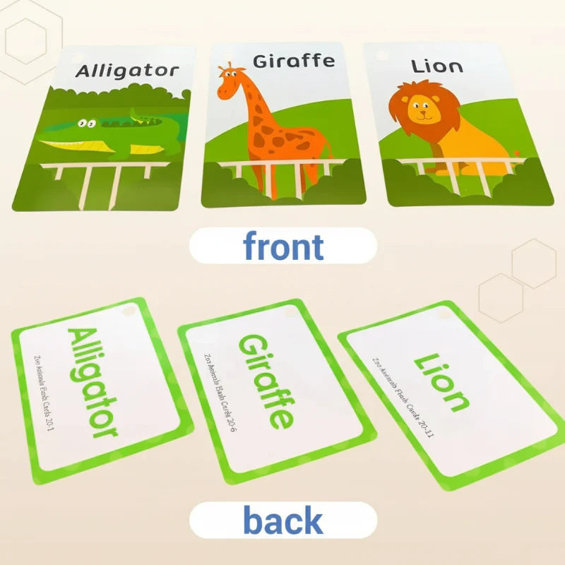SmartyCards – Allegre e ricche di linguaggio – Carte didattiche con parole (inglese)
