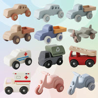 Thumbnail for Montessori Silicone Toy Car – Sicuro e adatto alla masticazione – Giocattolo da masticare in silicone a forma di veicolo