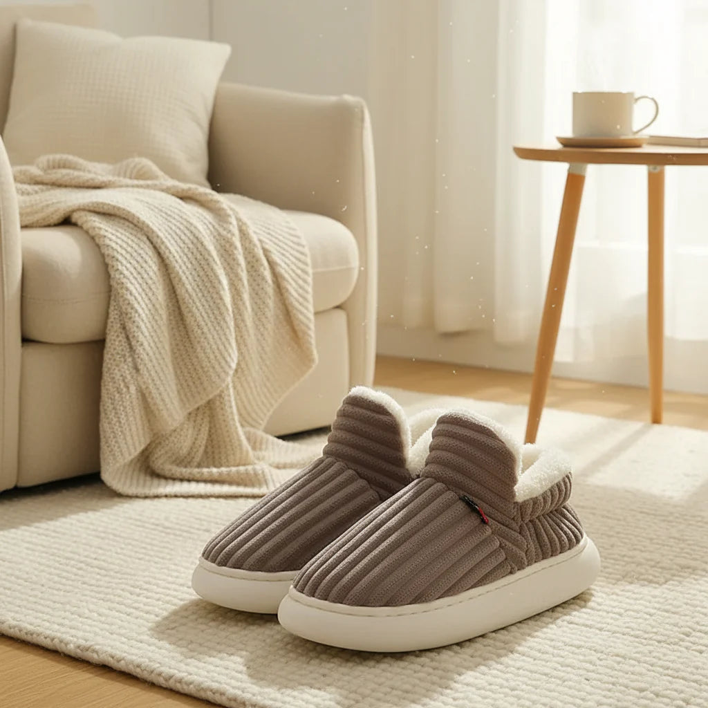 WarmNest – Morbide e calde – Pantofole antiscivolo