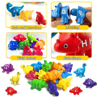 Thumbnail for Matching Dino's – Divertente e istruttivo - Gioco dei numeri e dell'alfabeto di Dino