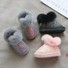 Mini Fashion™ - Caldi ed eleganti - Stivalo invernali glitterati da bambina