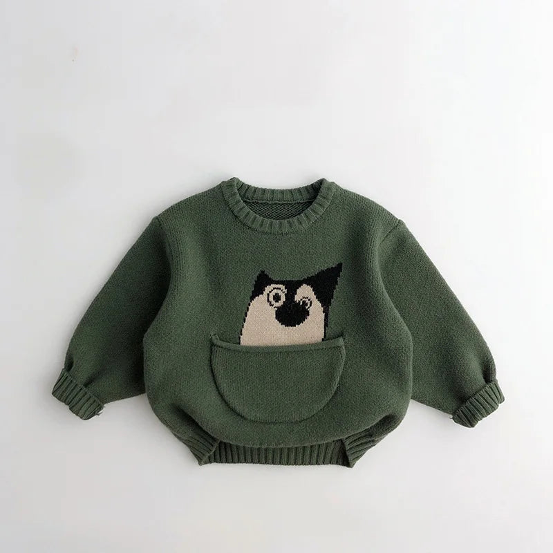 Mini Fashion™ - Fantasia animale con marsupio - Maglione per bambini