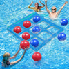 Pool Tic Tac Toe – Colorato e divertente - Set da gioco per piscina quattro in fila