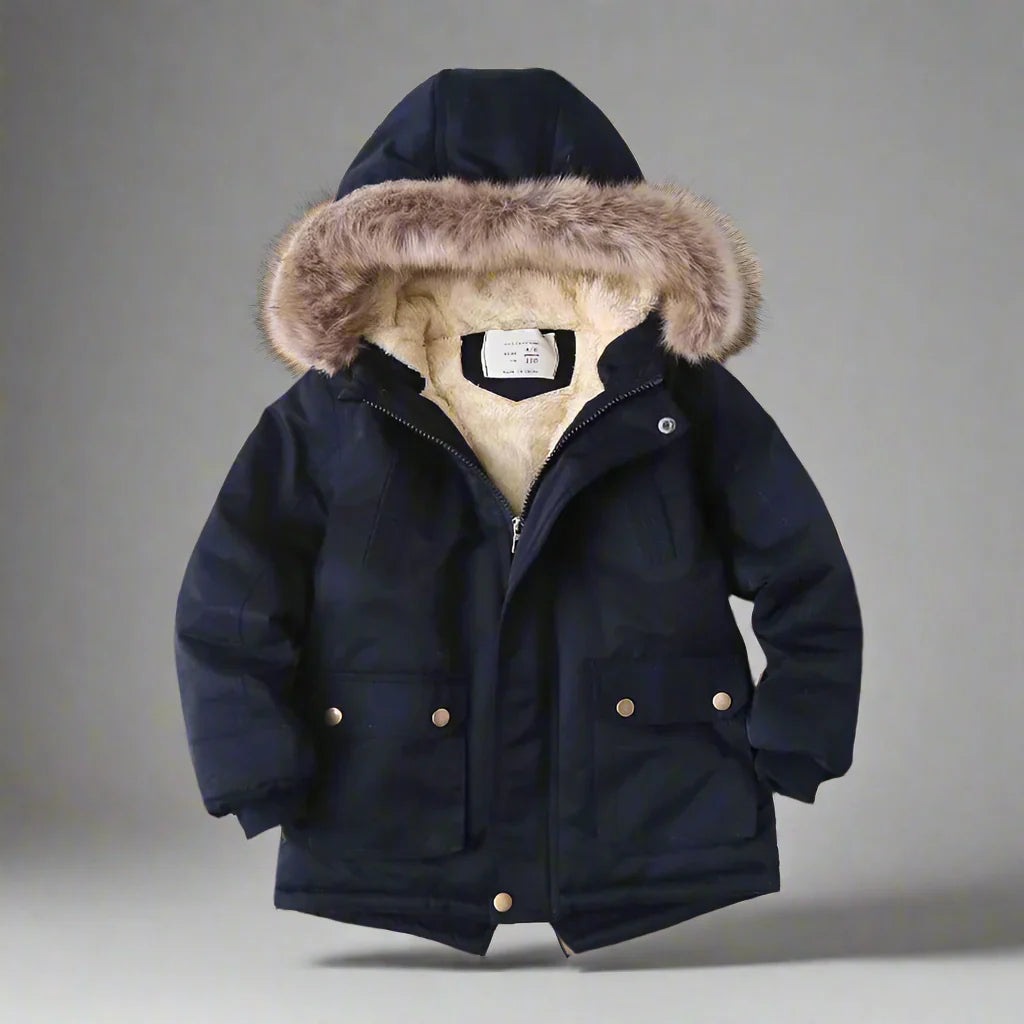 CozyTrend – Elegante e caldo – Parka invernale con collo di pelliccia