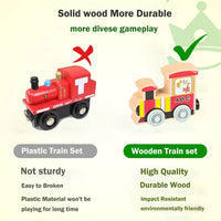 Thumbnail for Tiny Express™ – Colorare e modellare - Trenino di legno