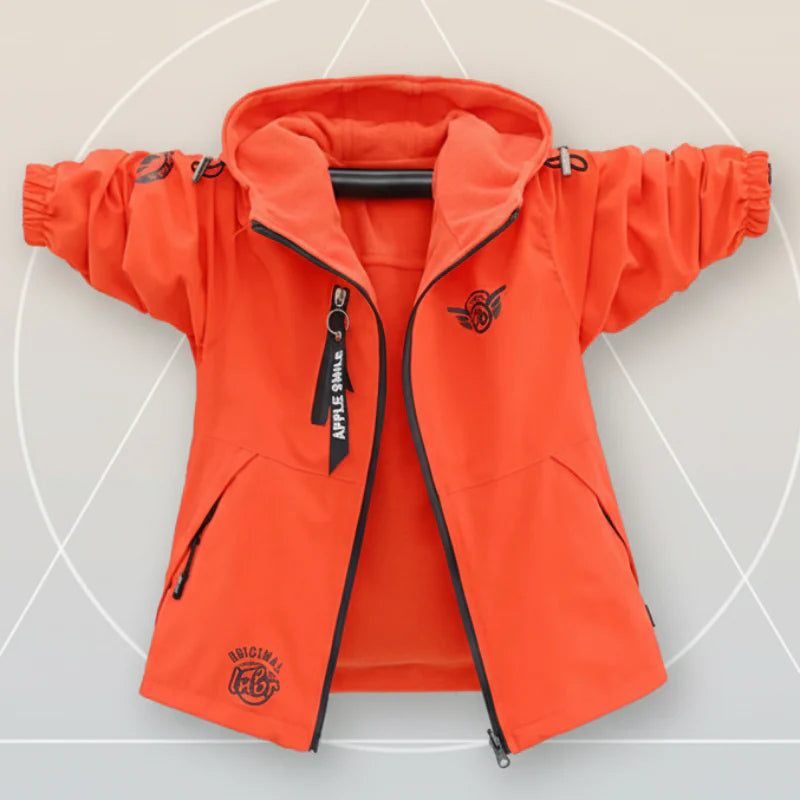 Reversible Kids Jacket – Impermeabile e antivento – Giacca leggera