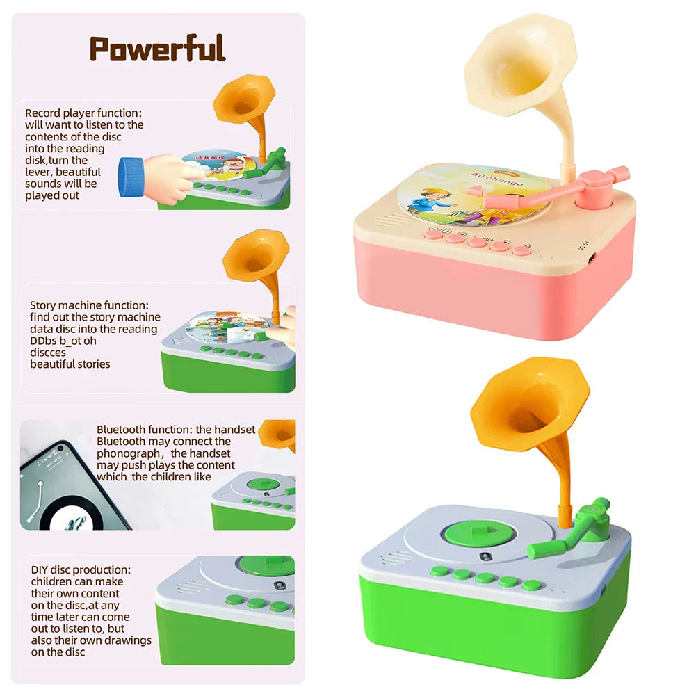 Sound Spinner™ – Storie e canzoni - Grammofono giocattolo