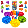 Rainbow Teddy Bears Toys™ - Educativo e creativo - Orsetti contatori arcobaleno