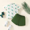 Mini Fashion™ - Abbigliamento estivo tema dino - Completo da bambino