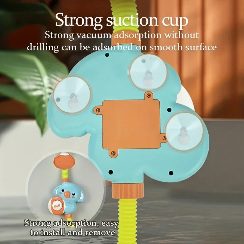 Elephant Shower Set™ – Schizzi di divertimento nella vasca da bagno - Soffione doccia da bagno