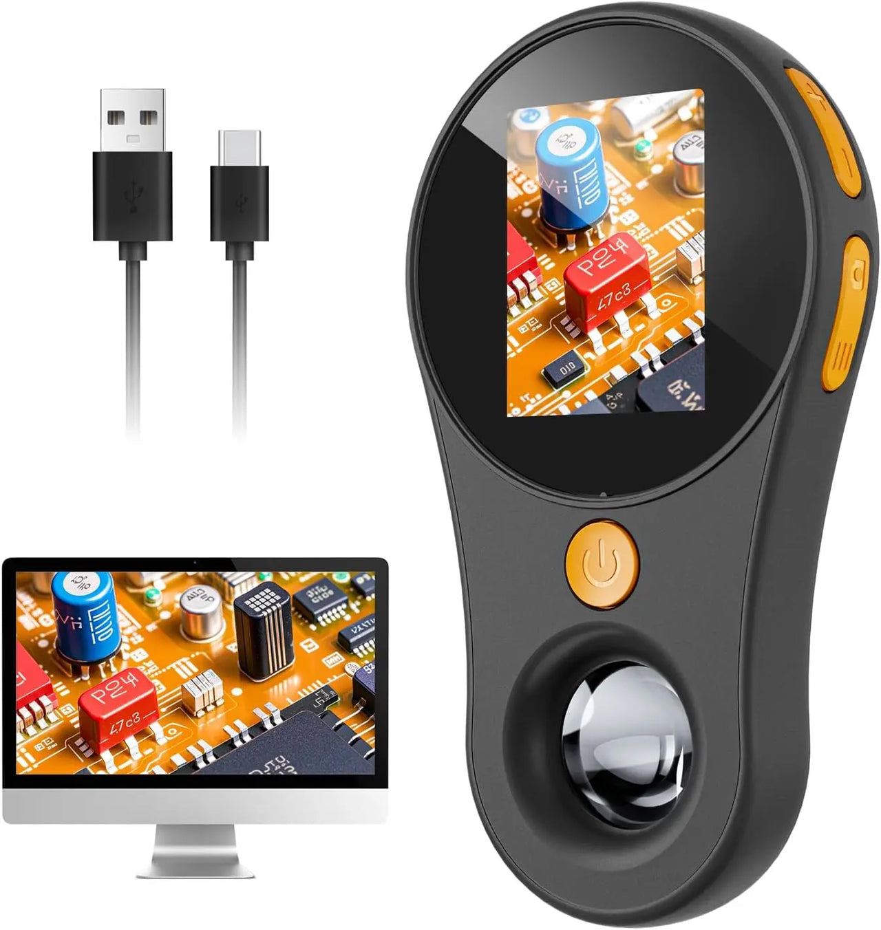 Pocket Microscope 500X - Piccola e potente - Lente di ingrandimento portatile