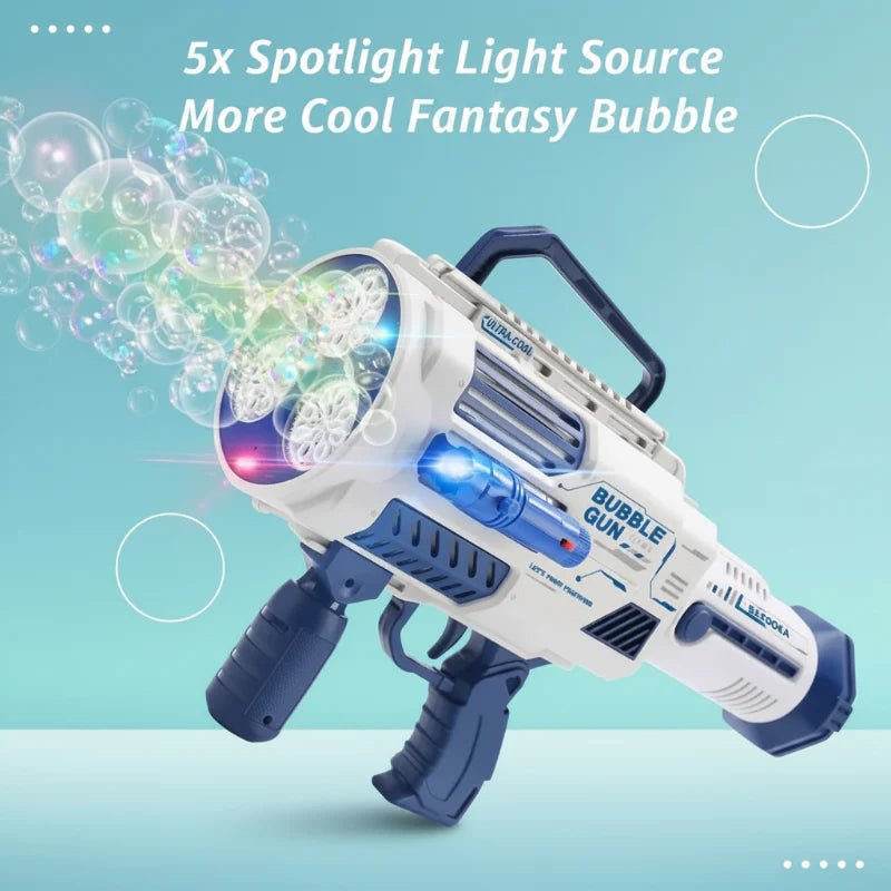 Light Up Bubble Gun – Giochi e musica – Pistola per bolle di sapone