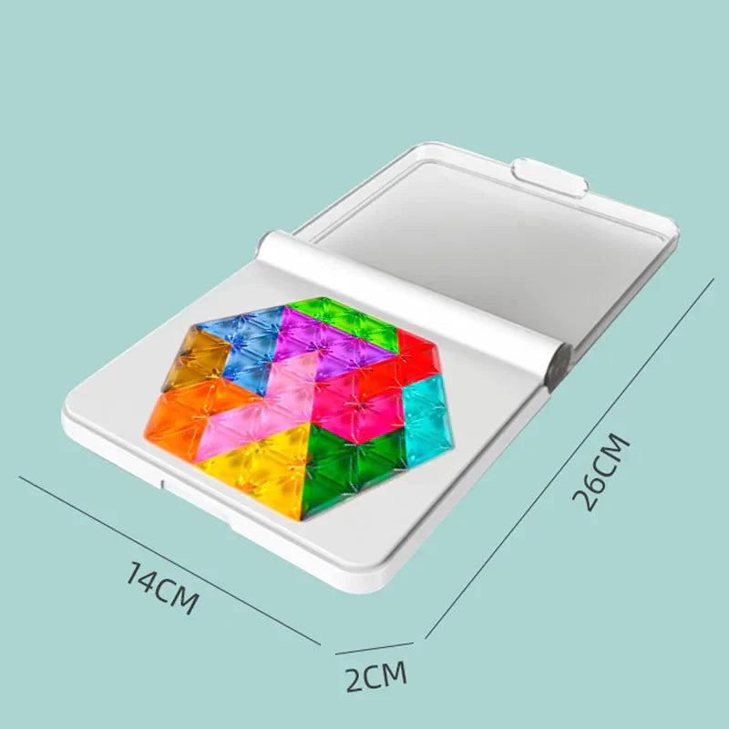 LogicStar – Creativo e istruttivo – Gioco da tavolo puzzle