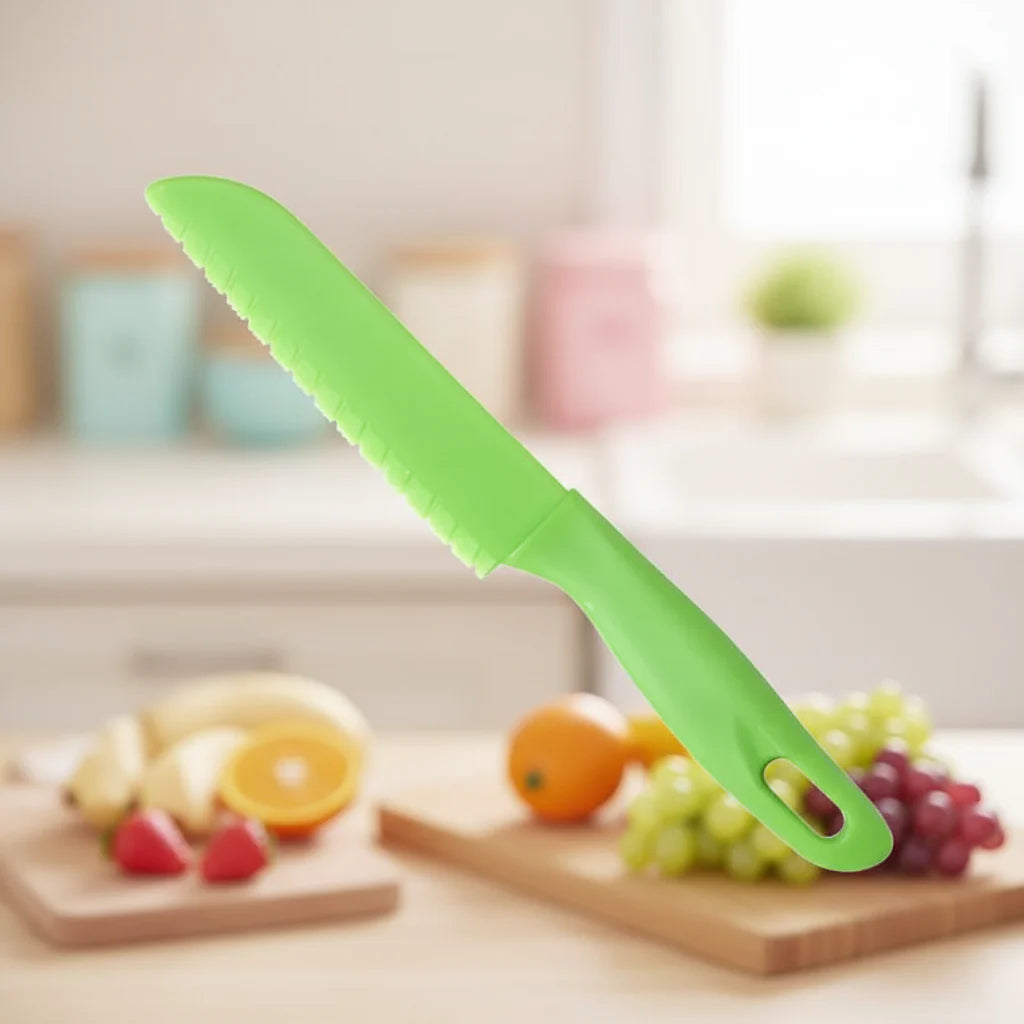 MiniChef – Sicuro e adatto ai bambini - Coltello da taglio per bambini