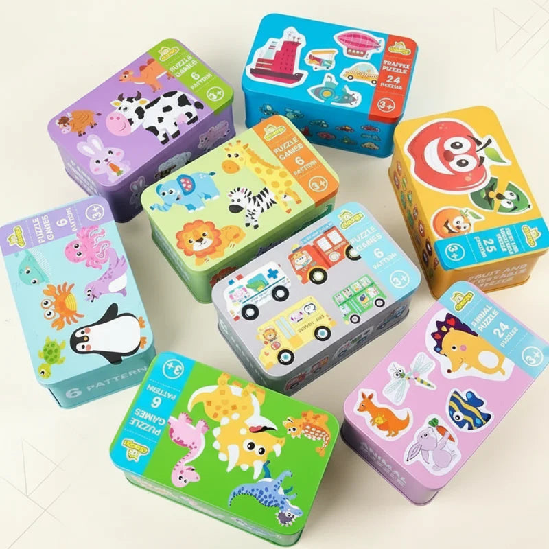 BrainBox – Imparare e giocare – Puzzle 3D in legno