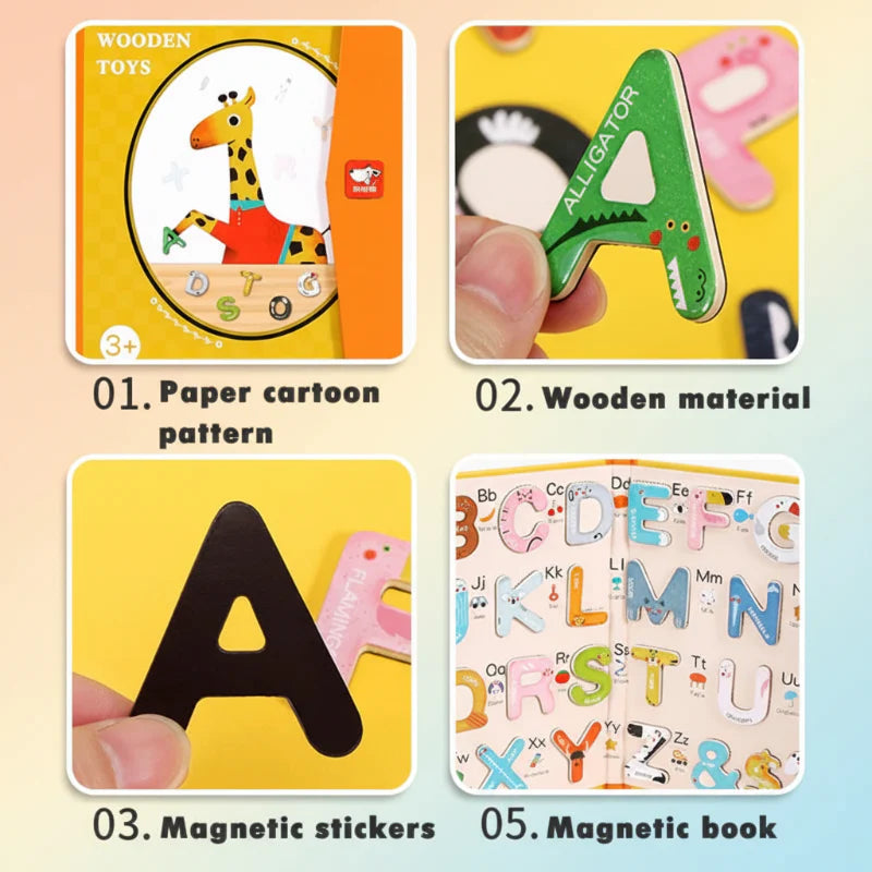 LittleSpeller – Creativo ed educativo – Libro puzzle dell'alfabeto