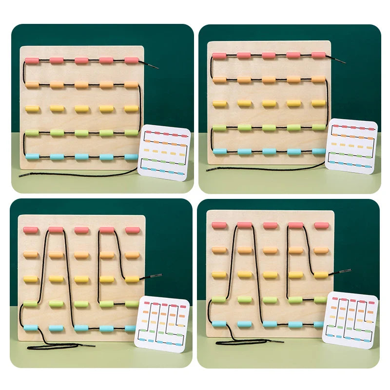 Tangle Toys™ - Fili e colori - Gioco creativo con filo