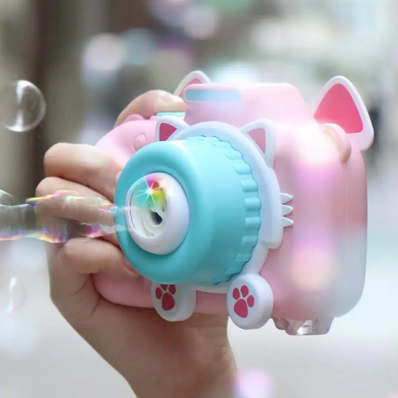 Magical Bubble Camera™ - Incoraggiare il gioco all'aperto - Macchina fotografica a bolle magiche per bambini