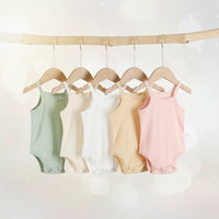 Thumbnail for Summer Bodysuit – Leggero e confortevole – Body in maglia per neonati