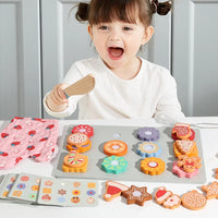 Thumbnail for TinyKitchen – Creativo e divertente – Gioco di smistamento biscotti in legno