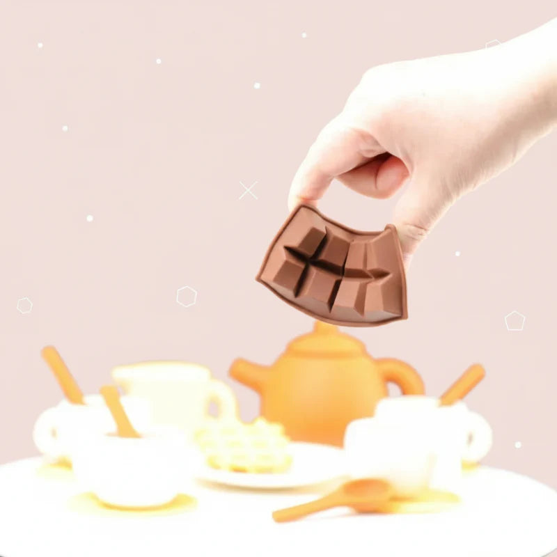 MiniBrew – Divertente ed educativo – Set da tè in silicone