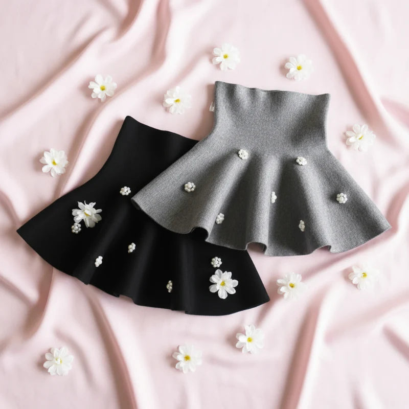 Girls Knitted Skirt – Comfort e stile – Gonna per bambina