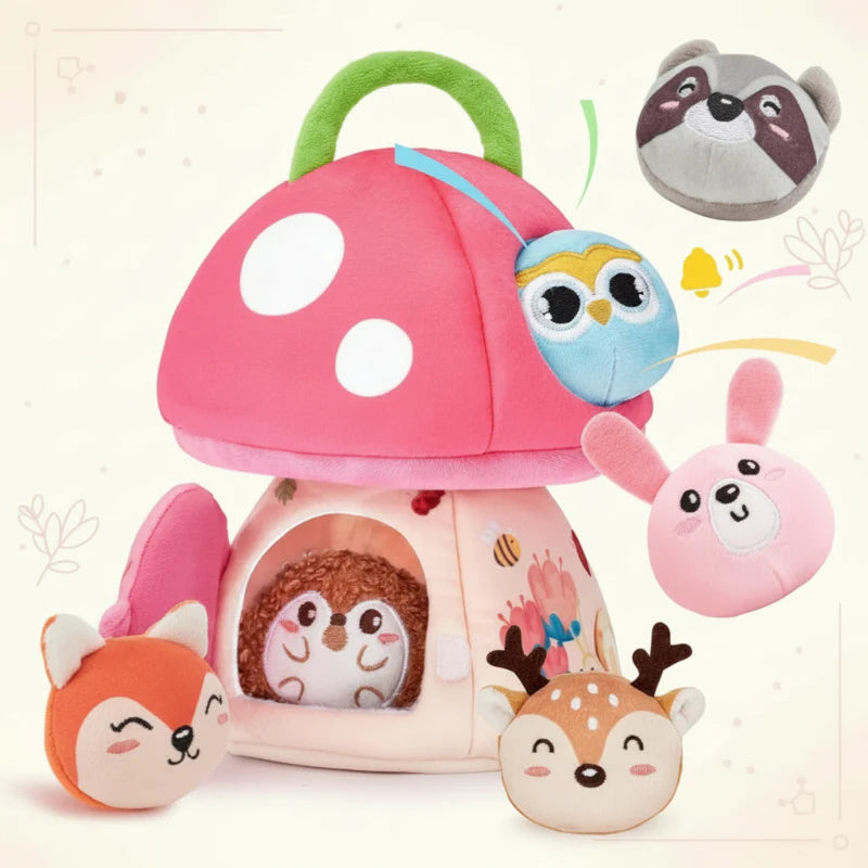 JungleHive – Gioco e apprendimento – Peluche sensoriale nel bosco
