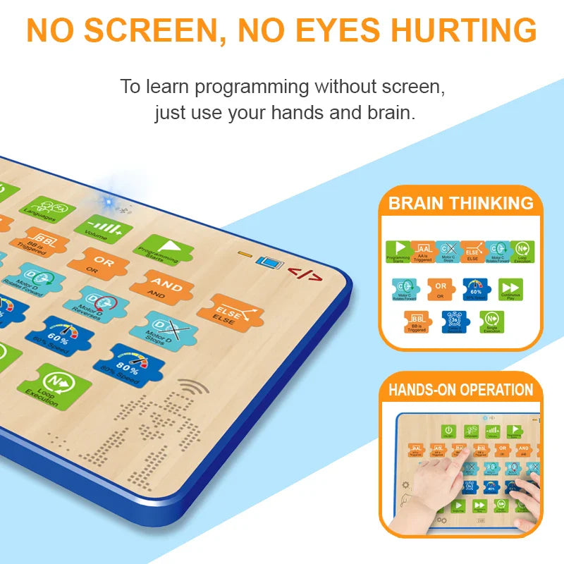 STEM Programming Blocks – Imparare a programmare – Set di mattoncini