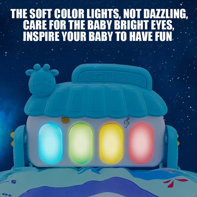 Musical Baby Play Gym – Colorato ed educativo – Tappetino per ginnastica neonatale