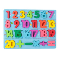 Thumbnail for SmartBoard – Colorato ed educativo – Puzzle didattico con numeri e lettere Montessori
