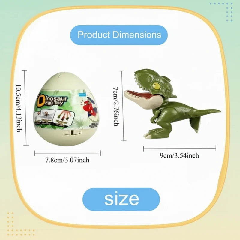 Transforming Dinosaur Toy – Interattivo e grintoso – Giocattolo a forma di uovo di dinosauro