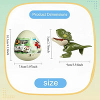 Thumbnail for Transforming Dinosaur Toy – Interattivo e grintoso – Giocattolo a forma di uovo di dinosauro