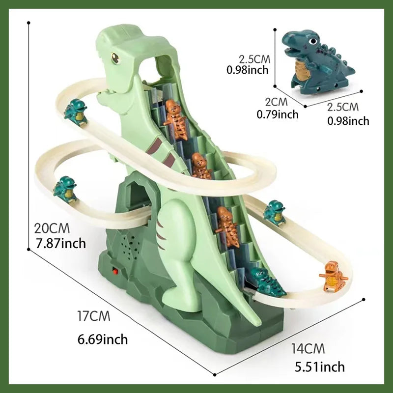Dino Slide™ – Mini montagne russe - Scivolo Dino