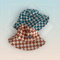 Thumbnail for Bucket Hat – Carino e protettivo – Cappellino a quadri per bambini