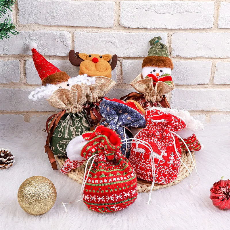 MerryBags – Lussuosi e riutilizzabili - Sacchetti regalo natalizi festosi