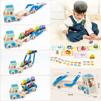Thumbnail for CargoMatch – Creativo ed educativo – Camion in legno